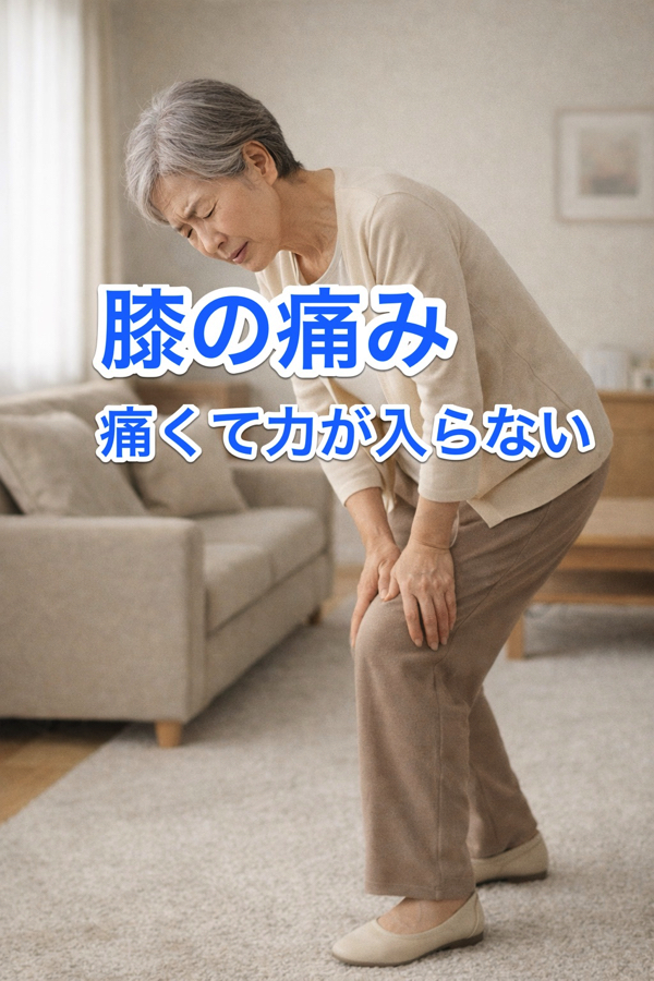 膝に力が入らない膝の痛み