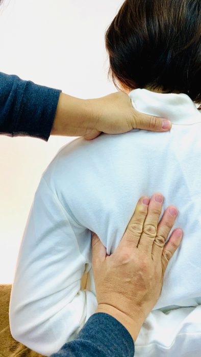 夜も眠れない首から肩の痛みと腰痛の治療2