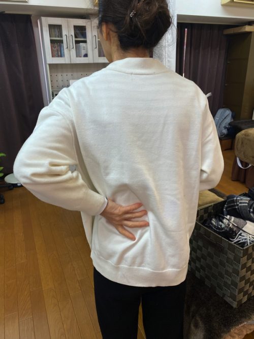腰の痛む場所