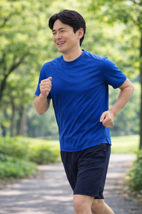 腰痛が治って快適にジョギング