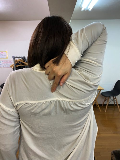 背中の痛む場所