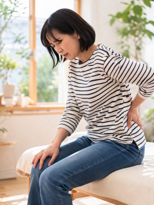 すべり症で腰が痛い